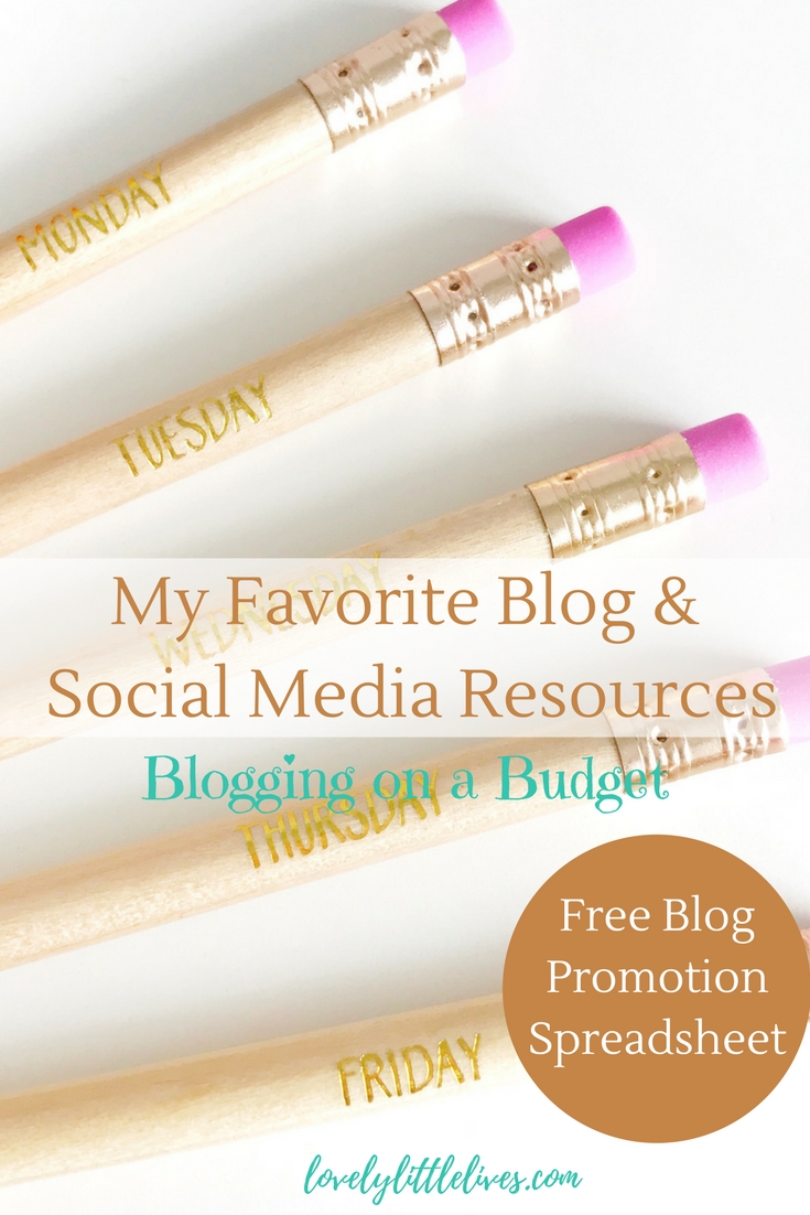 Favorite Blog and Social Media Resources