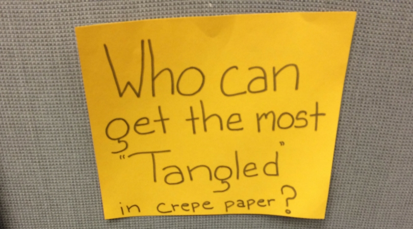 Tangled Crepe Paper