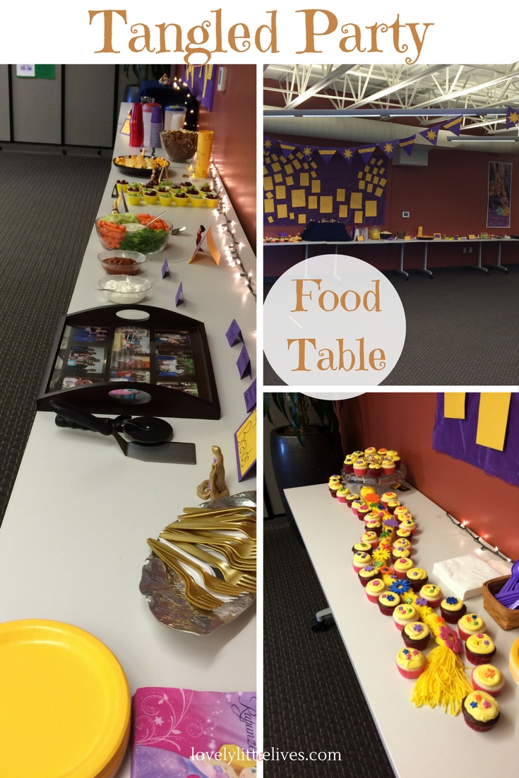 Tangled Food Table