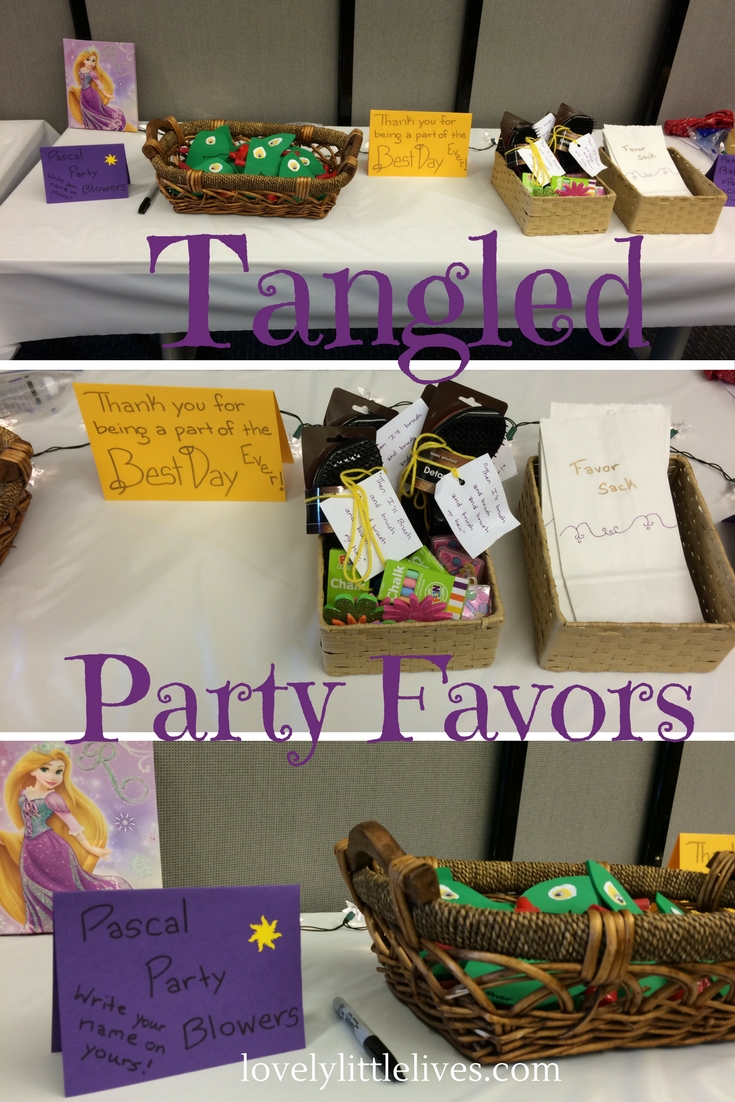 Tangled Party Favors
