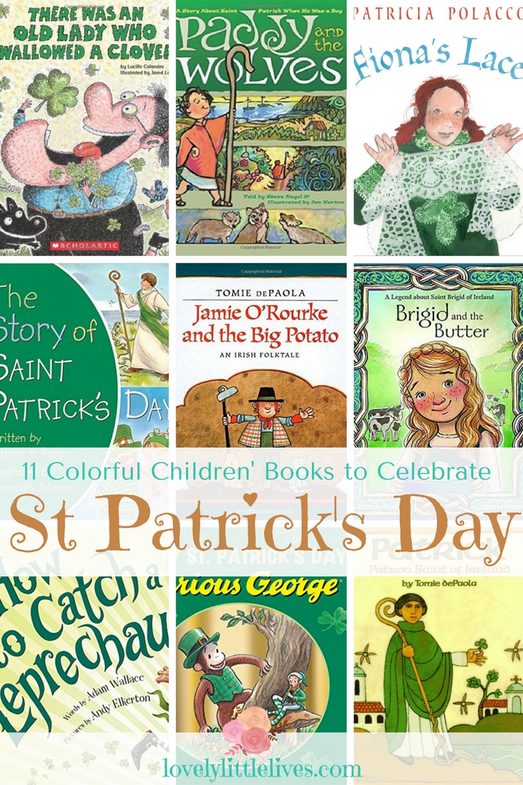 St Patrick's Day Books For Children #kidsbooks #Stpatricksday #activitiesforstpatricksday #thingstodoforstpatricksday #stpatricksday #thingstodowithkids #kidsbooks