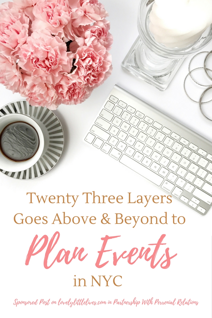 Twenty Three Layers Goes Above and Beyond to Plan Events in NYC