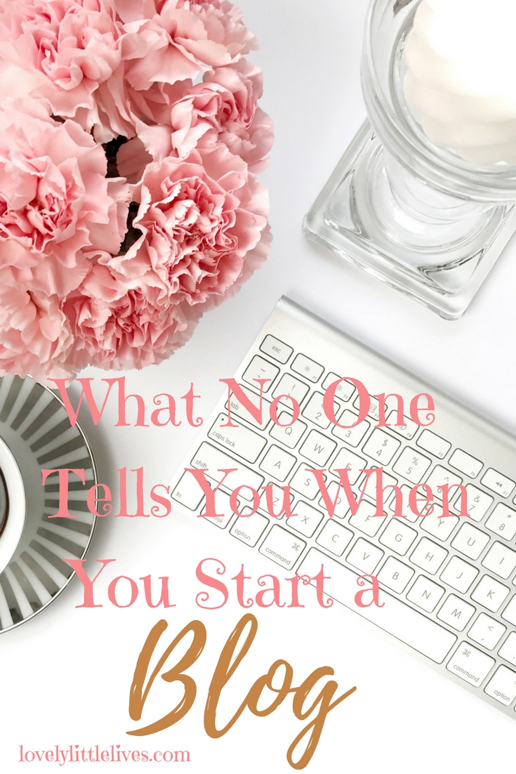 What no one tells you when you start a blog