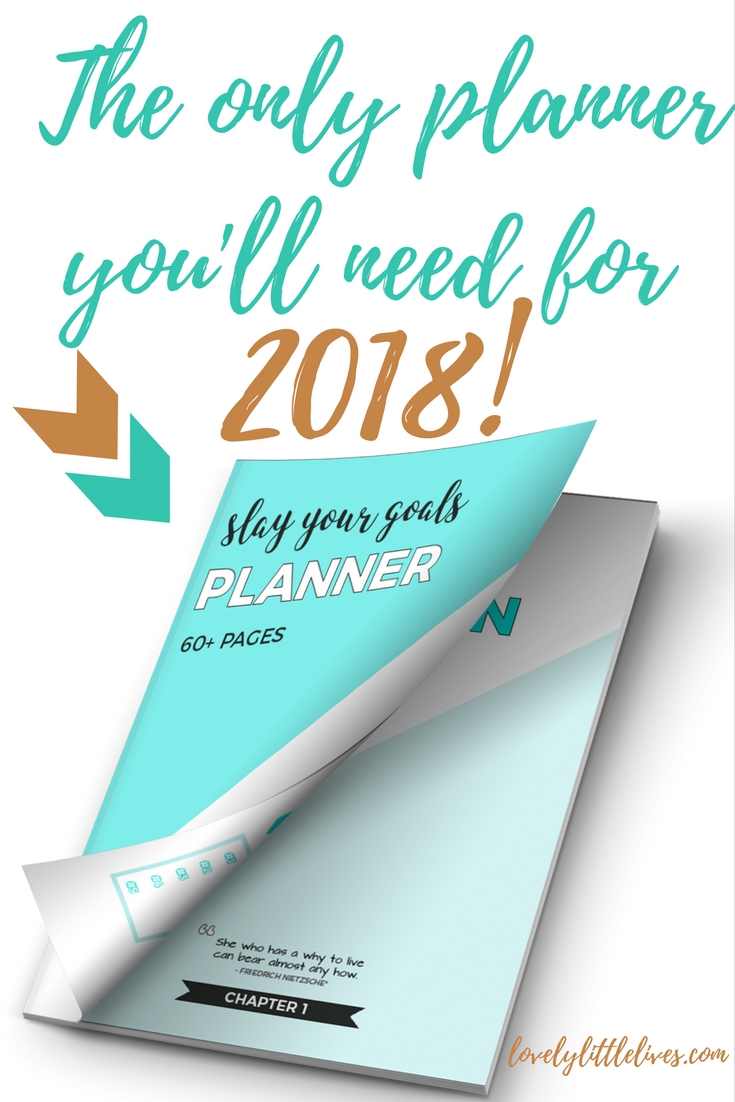 The Only Planner You'll Need for 2018
