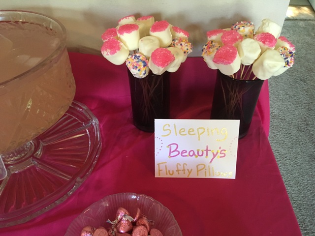 Sleeping Beauty birthday party