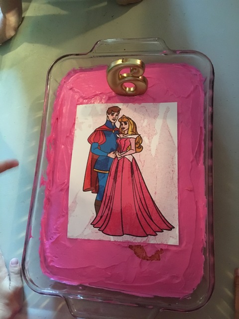 Sleeping Beauty birthday party